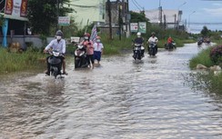 Bạc Liêu: Triều cường lên mức báo động 2, nguy cơ ngập ở nhiều nơi