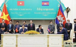 Bộ trưởng Nguyễn Văn Thắng ký kết hợp tác GTVT với Campuchia