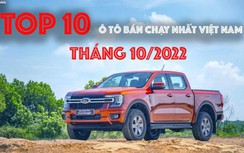 Infographic: TOP 10 ô tô bán chạy nhất Việt Nam