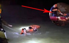Người nhảy cầu Chương Dương được cảnh sát cứu kịp thời khi đang chìm dần