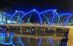 Hệ thống chiếu sáng 11 tỷ đồng trên cầu ở Sóc Trăng liên tục bị trộm