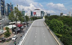 TP.HCM: Cấm xe qua dạ cầu vượt Nguyễn Hữu Cảnh trong 3 ngày
