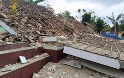 Hiện trường tang thương sau vụ động đất kinh hoàng tại Indonesia