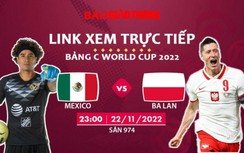 Link xem trực tiếp Mexico vs Ba Lan, bảng C World Cup 2022