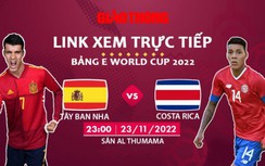 Link xem trực tiếp Tây Ban Nha vs Costa Rica, bảng E World Cup 2022