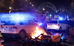 Video bạo lực, đập phá ở nhiều thành phố châu Âu sau trận Ma Rốc thắng Bỉ