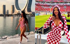 Người mẫu nội y của Croatia "dính đòn" khi mặc đồ khoe da thịt ở World Cup