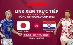 Link xem trực tiếp Nhật Bản vs Croatia, vòng 1/8 World Cup 2022