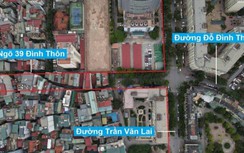 Hà Nội: Cấm phương tiện qua phố Trần Văn Lai trong 2 ngày