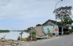 Sạt lở sông Thạch Hãn: Hàng chục hộ ở Hải Lệ vẫn chưa vào khu tái định cư