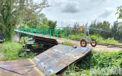Gần 900 triệu sửa chữa cầu treo có nguy cơ đổ sập ở Bạc Liêu