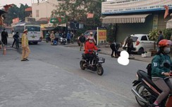 Không chấp hành hiệu lệnh, nam thanh niên đi xe máy tông bị thương 1 CSGT