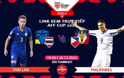 Link xem trực tiếp Thái Lan vs Philippines, bảng A AFF Cup 2022