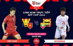 Link xem trực tiếp Việt Nam vs Myanmar, bảng B AFF Cup 2022