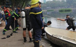 Nam thanh niên bắt xe ôm đến rồi lội thẳng xuống hồ Thiền Quang tự tử