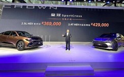 Toyota Crown SportCross trình làng tại Trung Quốc, giá từ 1,26 tỷ đồng