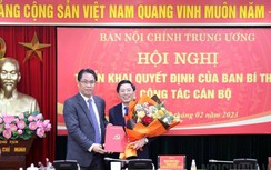 Ban Nội chính Trung ương có thêm Phó ban mới