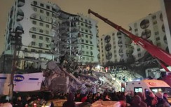 Hiện trường sau trận động đất mạnh ở Thổ Nhĩ Kỳ, hàng loạt nhà cửa đổ sụp