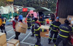 Đoàn công tác Bộ Công an trao 2 tấn đồ viện trợ y tế tặng Thổ Nhĩ Kỳ