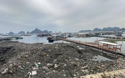 Rác bẩn, chất thải bủa vây bến neo, đậu tàu thuyền ở TP Cẩm Phả