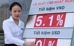 Lãi suất huy động đồng loạt giảm tại nhiều ngân hàng