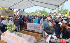 Tang trắng phủ làng quê Quảng Ngãi ngày tiễn các nạn nhân TNGT về đất mẹ