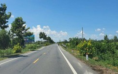 Quốc lộ 61C nối Cần Thơ - Hậu Giang lún 50cm sau 10 năm khai thác