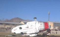 Video hiện trường vụ rơi trực thăng làm một Bộ trưởng Iran chấn thương não