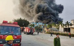 Cháy lớn cụm công nghiệp tại Hải Dương: Công ty đang bị đình chỉ hoạt động