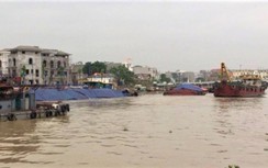 Cảnh báo va chạm trên sông Đào khi hạn chế giao thông thủy