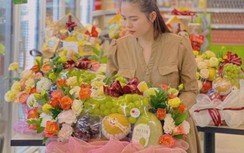 Giỏ trái cây kết hợp hoa tươi "phủ sóng" thị trường quà tặng 8/3 năm nay