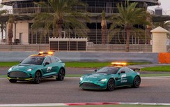 Cận cảnh siêu xe y tế Aston Martin DBX707 tại giải đua F1 2023