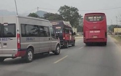 Chèn ép xe khách trên đường Hồ Chí Minh, 2 tài xế bị khởi tố