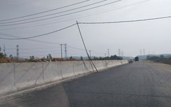 Cao tốc Phan Thiết - Dầu Giây còn vướng 15 vị trí đường điện chưa di dời