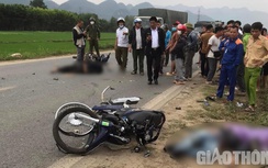 Hoà Bình: Hai xe máy va chạm nhau trên đường Hồ Chí Minh, 1 người tử vong