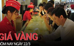 Giá vàng hôm nay 22/3: Giảm mạnh