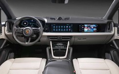 Màn hình xuất hiện dày đặc trong nội thất Porsche Cayenne 2024