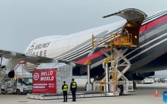 Sân bay chuyên vận tải hàng của Trung Quốc mở tuyến quốc tế