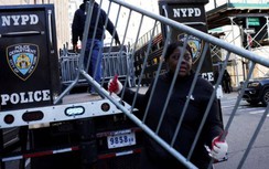 New York phong tỏa đường, siết an ninh cận ngày xét xử ông Trump