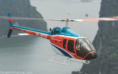 Rơi máy bay trực thăng gần vịnh Lan Hạ: Tìm thấy 2 trong số 5 người gặp nạn