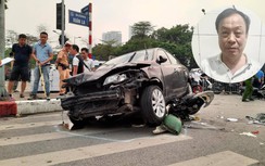 Khởi tố vụ án, tạm giữ hình sự lái xe ô tô tông 17 xe máy ở Hà Nội