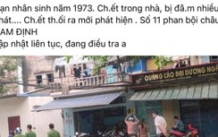 Sự thật thông tin "người đàn ông bị đâm tử vong" ở Nam Định