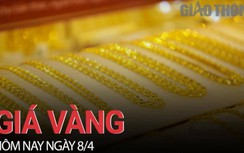 Giá vàng hôm nay 8/4: Tăng giảm trái chiều