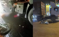 Người đàn ông tử vong thương tâm sau va chạm với xe container ở Hưng Yên