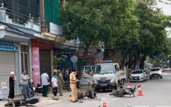 Tai nạn liên hoàn 4 xe máy ở Thái Bình, 1 người tử vong