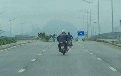 Tai nạn rình rập, người đi xe máy ở Quảng Ninh vẫn phớt lờ mũ bảo hiểm