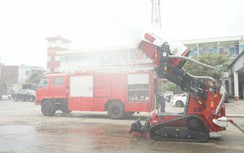 Ngắm siêu robot chữa cháy Bộ Công an vừa trang bị cho Công an Đà Nẵng
