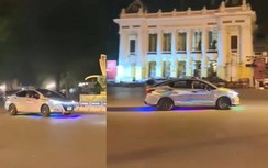 Ô tô drift náo loạn trước Nhà hát Lớn Hà Nội: Tạm giữ xe, lập hồ sơ xử lý