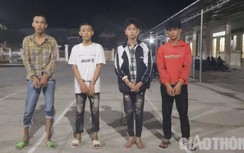 Trưởng công an huyện ở Kiên Giang tóm gọn 4 tên cướp xe máy
