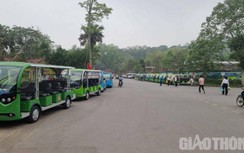 Phú Thọ: Hệ thống xe điện sẵn sàng phục vụ du khách dịp giỗ Tổ